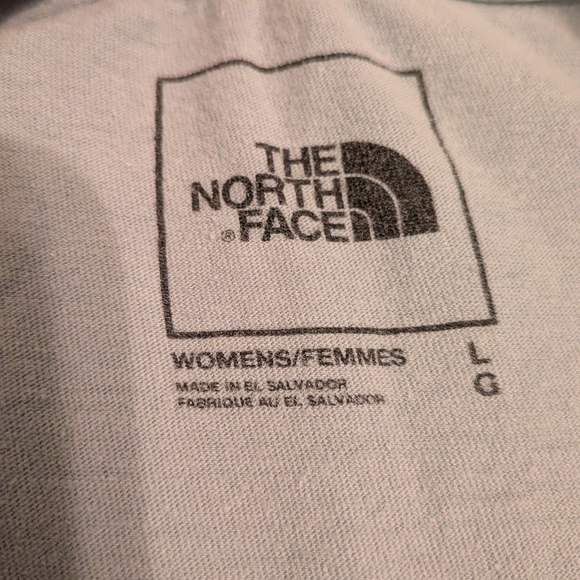 The North Face Women's Blue/Gray Short Sleeve Tee - Picture 3 of 3